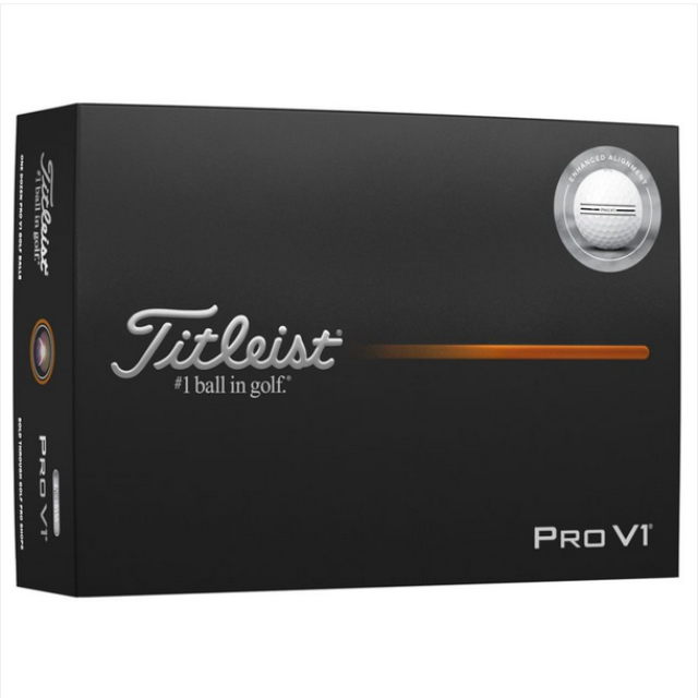 Titleist Pro V1 2025 Elongated Alignment Golf Balls
